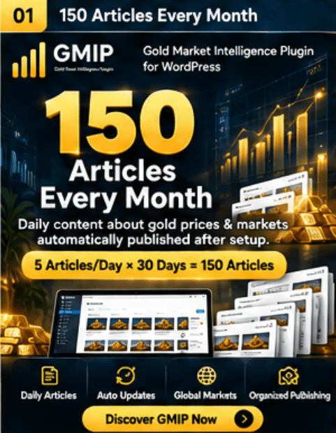 Gold Price WordPress Plugin for Automated Updates